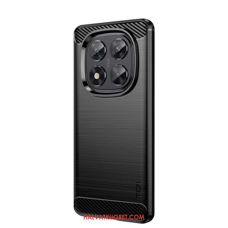 Hülle Für Xiaomi Redmi Note 14 Pro 5g Gebürstete Kohlefaser