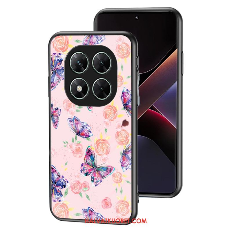 Hülle Xiaomi Redmi Note 14 Pro 5g Handyhülle Schmetterlings-serie