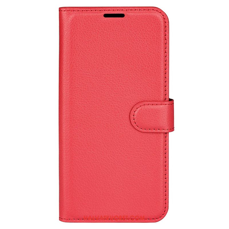 Kotelot Huawei Nova 11 Pro Classic Litchi Faux Leather