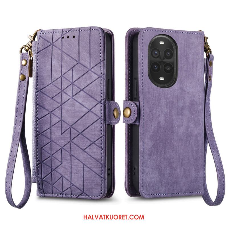 Kotelot Huawei Nova 13 Pro Vetoketjullinen Lompakko Suojakuori