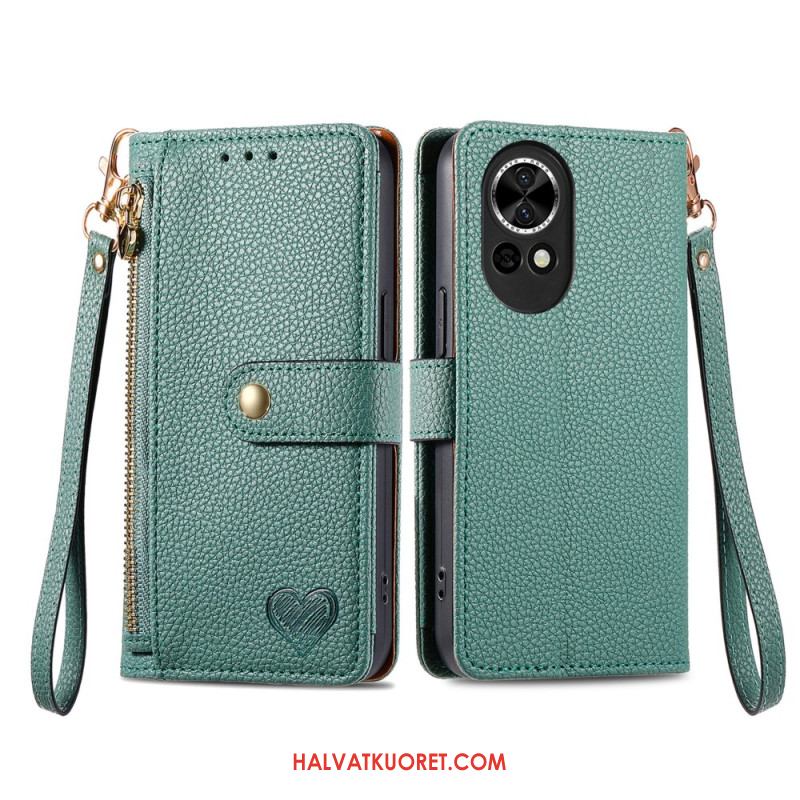 Kotelot Huawei Nova 13 Rfid-sydänlompakko