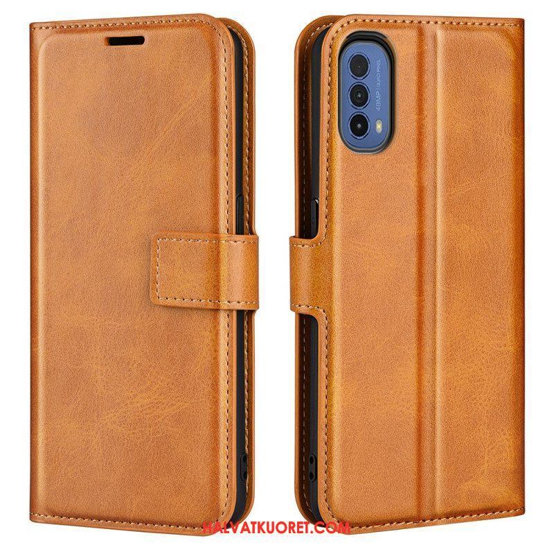 Kotelot Moto E40 / E30 / E20 Ohut Extreme Leather -efekti