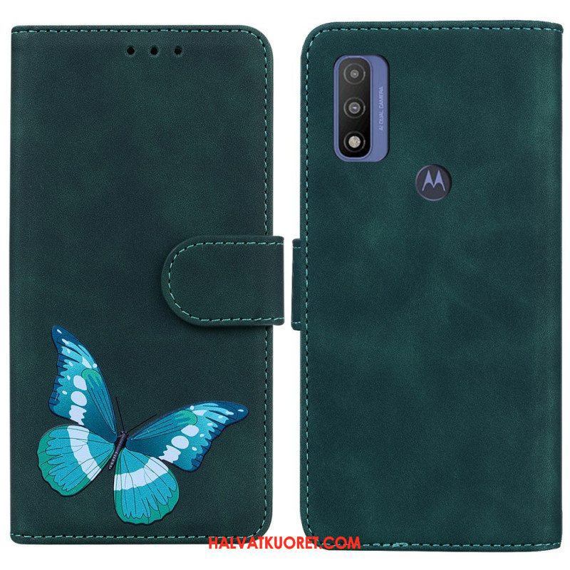 Kotelot Moto E40 / E30 / E20 Skin Touch Butterfly