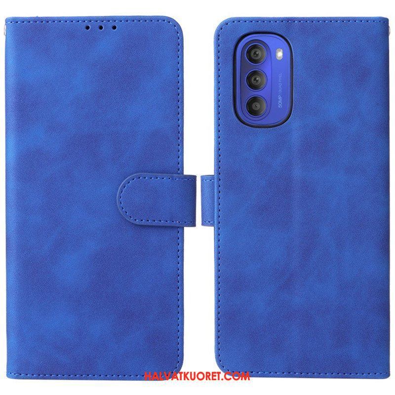 Kotelot Moto G51 5G Vintage Skin-touch