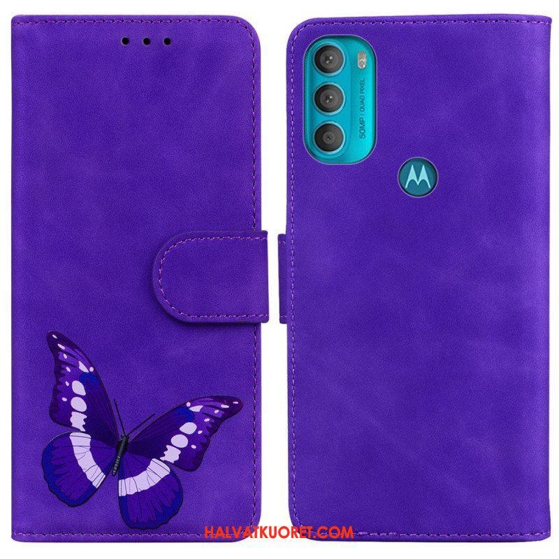 Kotelot Moto G71 5G Skin Touch Butterfly