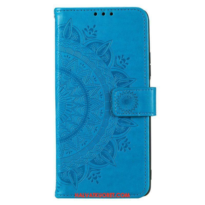 Kotelot Moto G73 5G Auringon Mandala