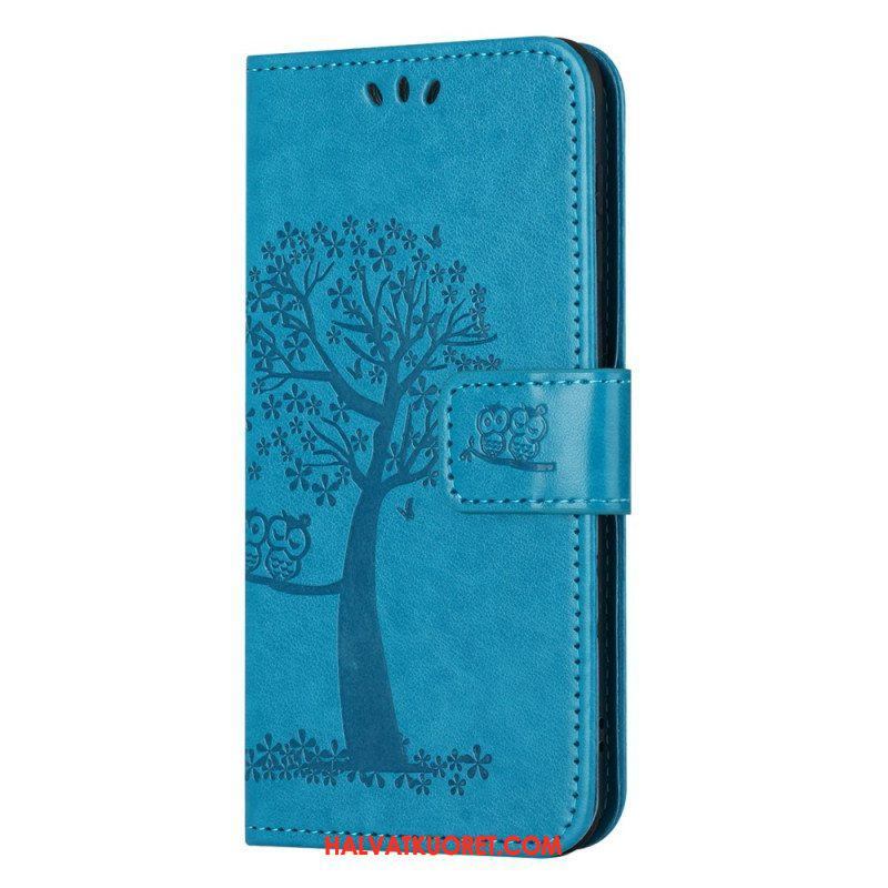 Kotelot Moto G73 5G Pöllö Puu