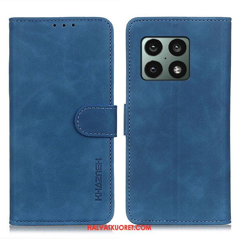 Kotelot OnePlus 10 Pro 5G Matta Vintage Leather Effect Khazneh