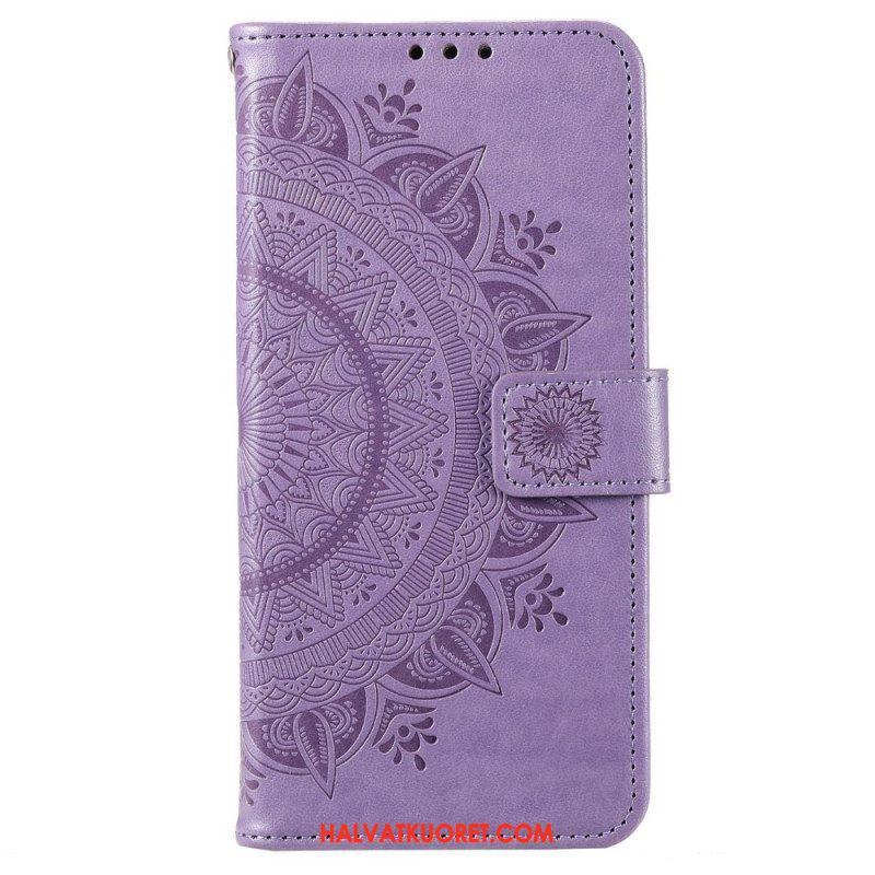 Kotelot OnePlus 10T 5G Suojaketju Kuori Strappy Sun Mandala