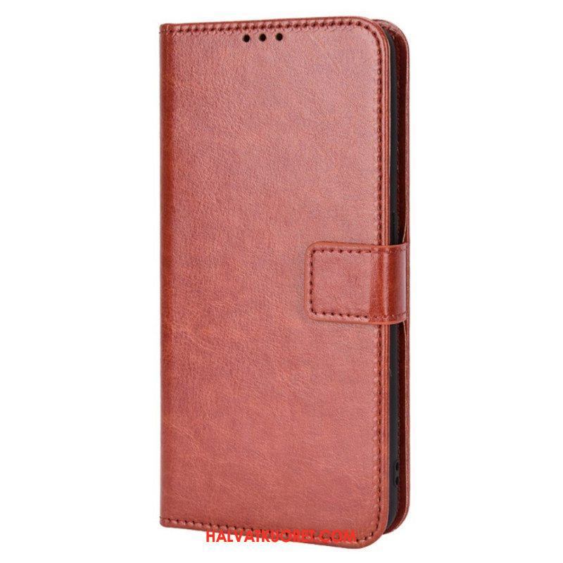 Kotelot OnePlus Nord CE 2 5G Suojaketju Kuori Klassinen Strappy Faux Leather