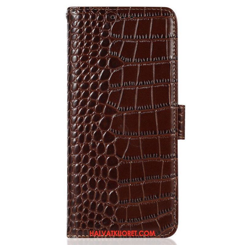 Kotelot OnePlus Nord CE 3 Lite 5G Crocodile Style Rfid