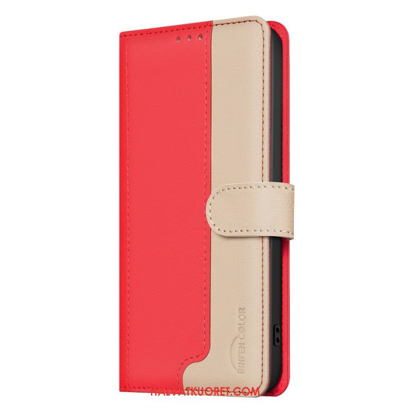 Kotelot Oneplus 13 Kaksivärinen Rfid-suojattu Binfen Color Suojakuori