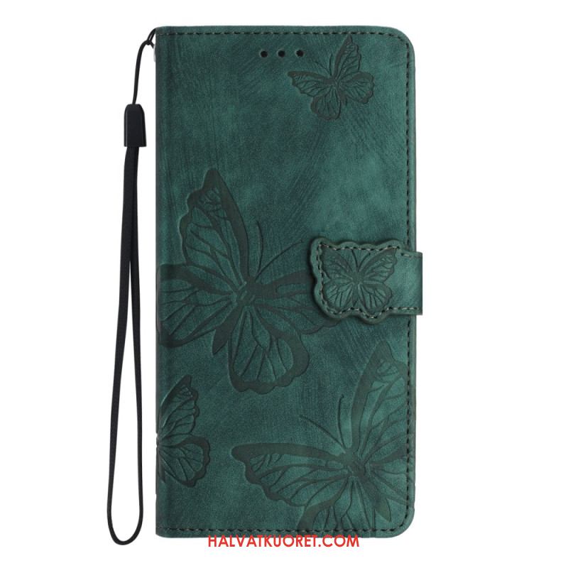 Kotelot Oneplus 13 Perhosmokkanahkaefekti Suojakuori