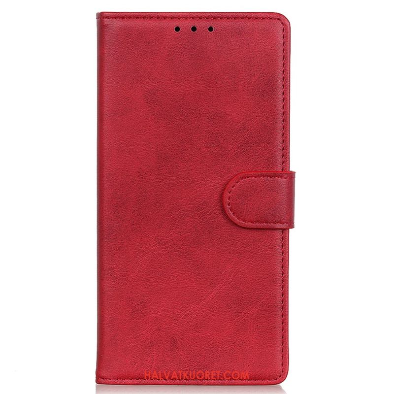 Kotelot Oneplus 13r Keinonahka Mattapintainen Suojakuori