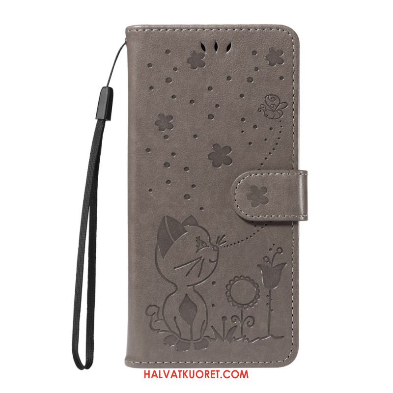 Kotelot Oneplus 13r Kissa Ja Mehiläinen Suojakuori