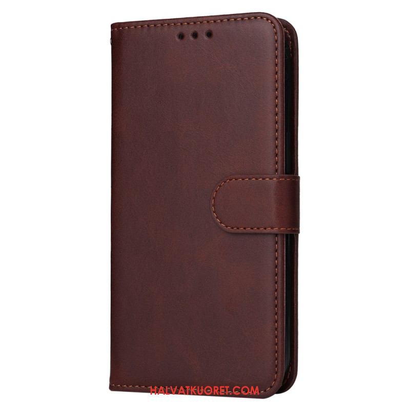 Kotelot Oneplus 13r Puhelinkuoret Yksivärinen Nahkaefektiranneke