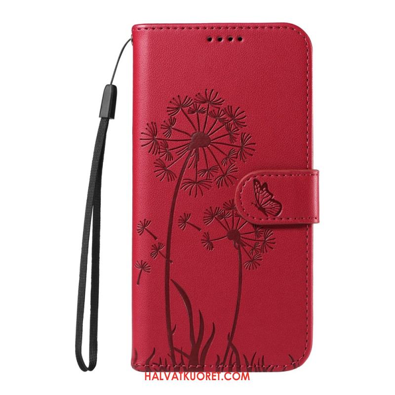 Kotelot Oneplus 13r Voikukkakuvioinen Hihna