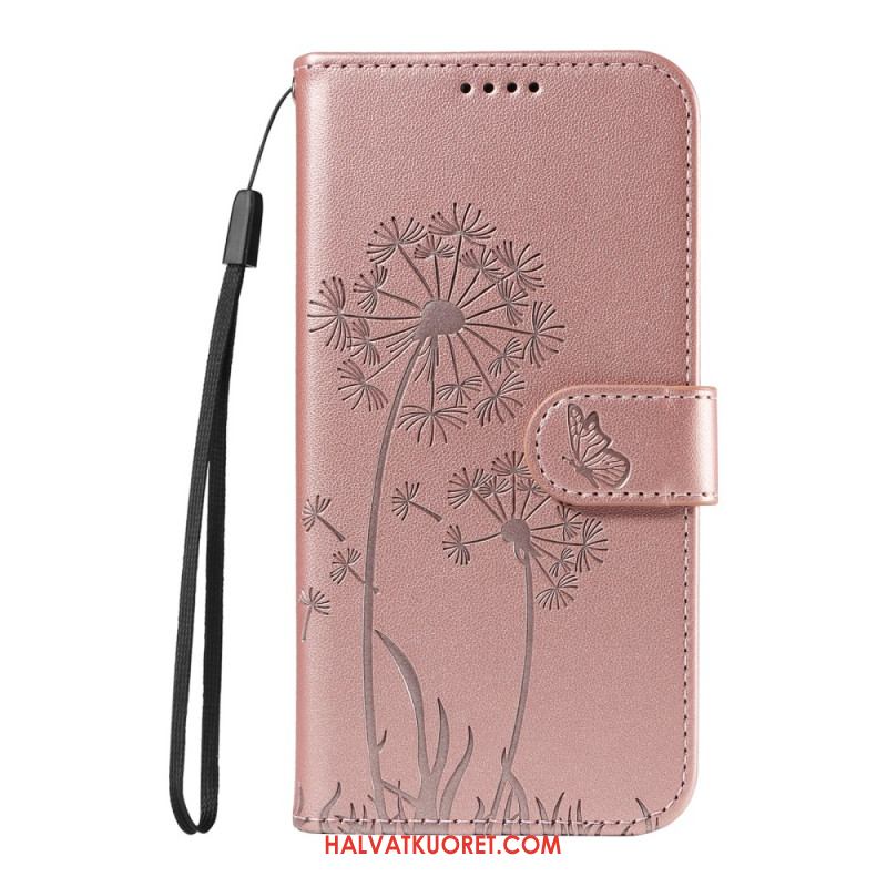 Kotelot Oneplus 13r Voikukkakuvioinen Hihna