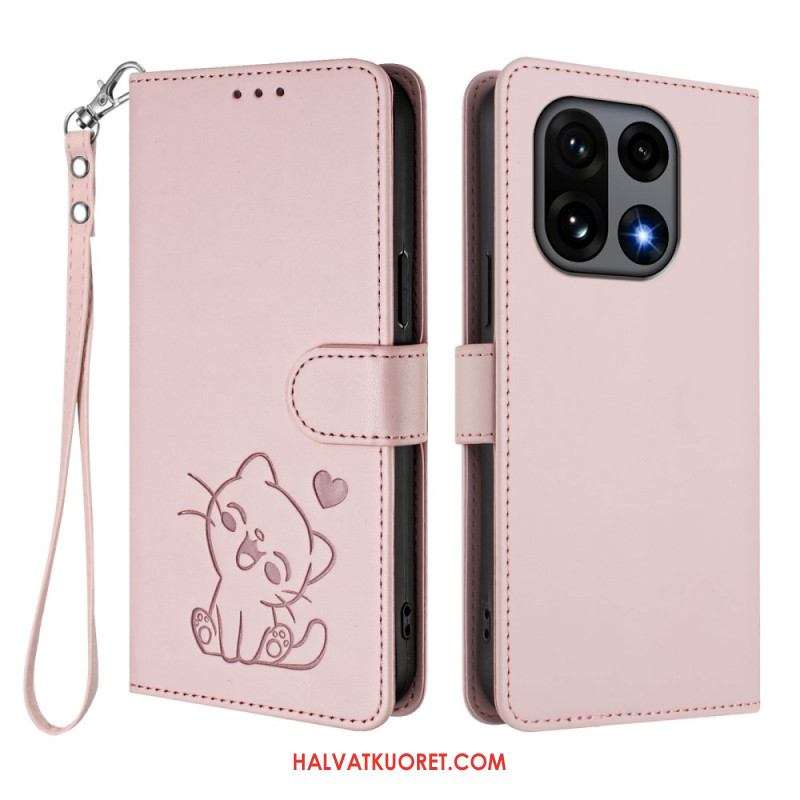 Kotelot Oneplus 15 Pieni Kissa Hihnalla