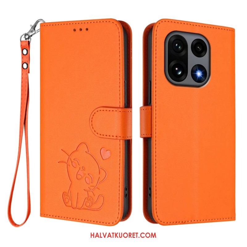 Kotelot Oneplus 15 Pieni Kissa Hihnalla