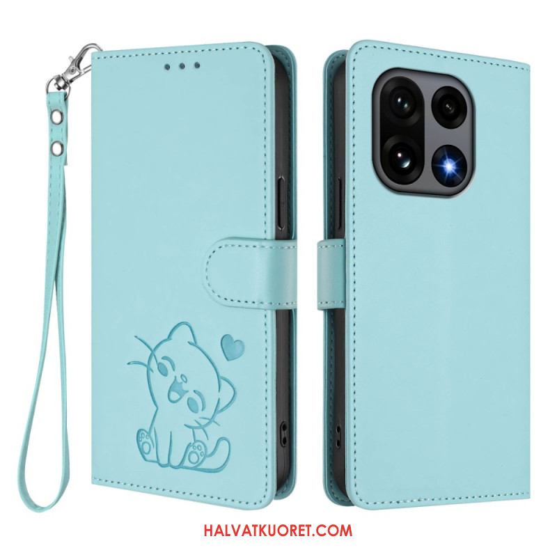 Kotelot Oneplus 15 Pieni Kissa Hihnalla