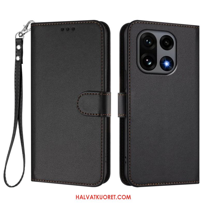 Kotelot Oneplus 15 Yksivärinen Hihnalla Suojakuori
