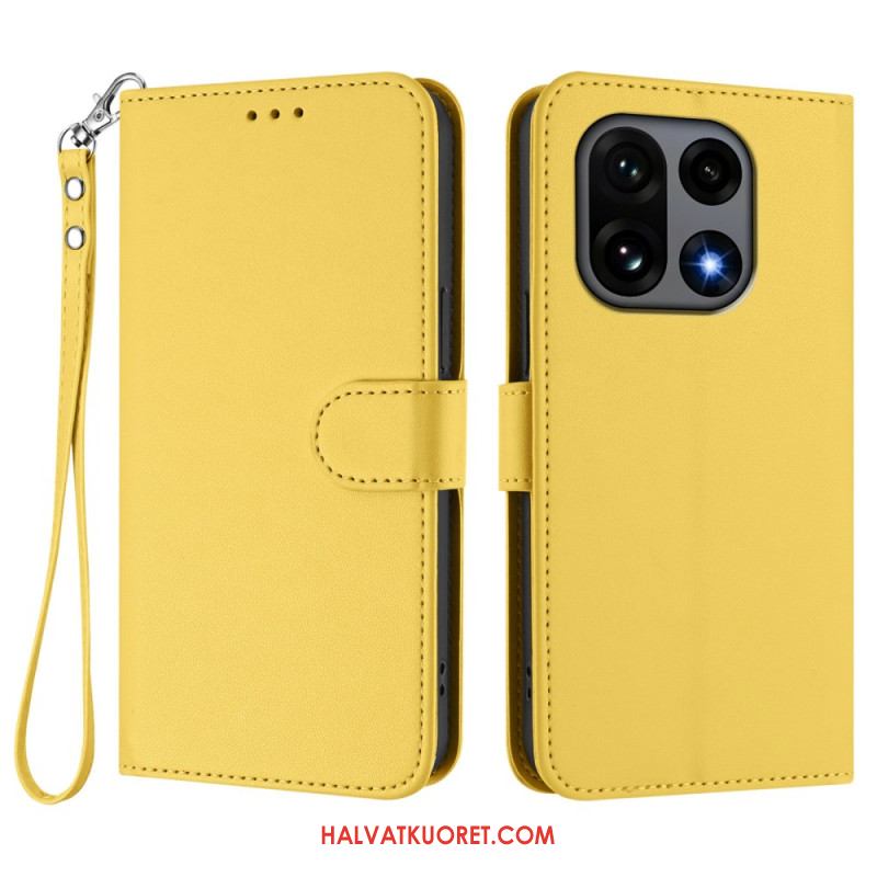 Kotelot Oneplus 15 Yksivärinen Hihnalla Suojakuori