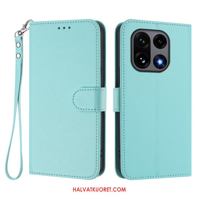 Kotelot Oneplus 15 Yksivärinen Hihnalla Suojakuori