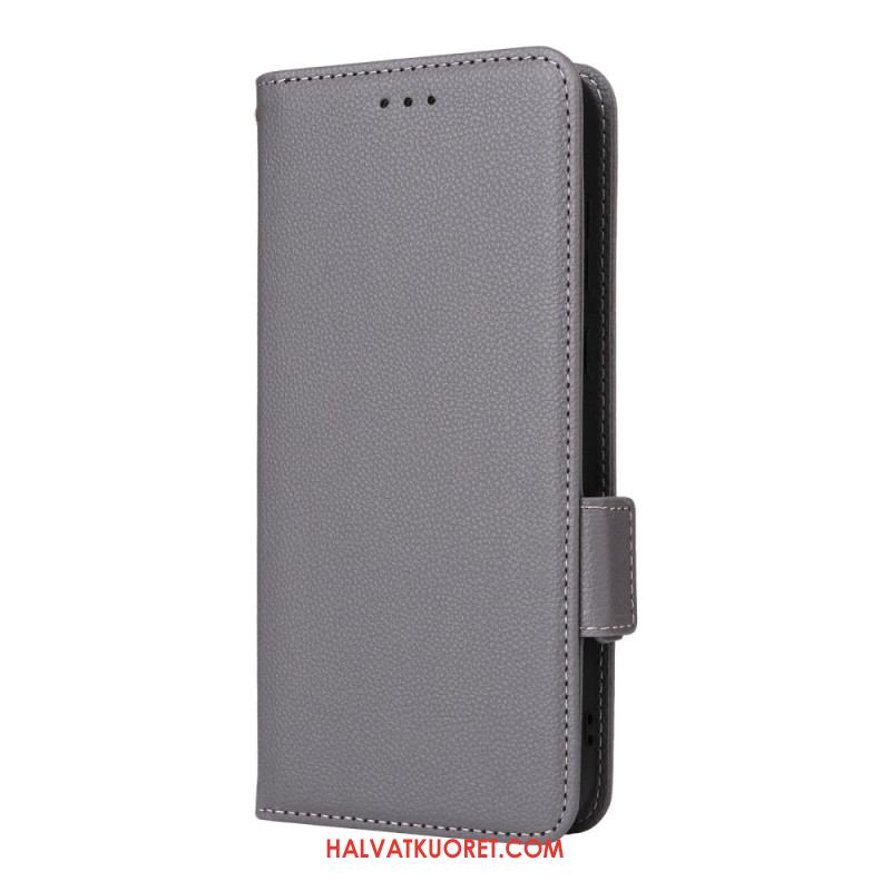 Kotelot Oneplus 15r Puhelinkuoret Litsikuvioinen Tekonahka Hihnalla