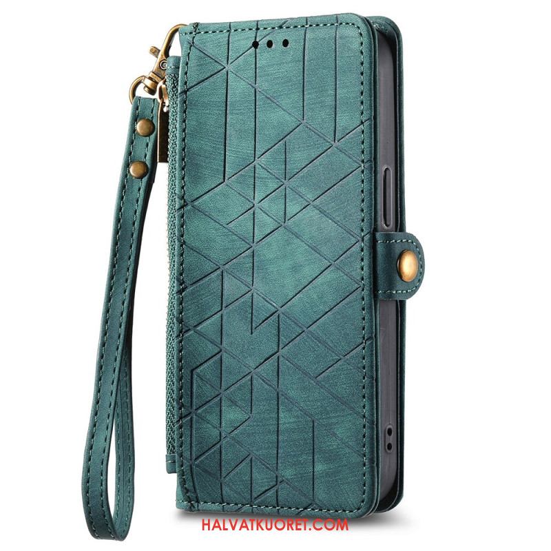 Kotelot Oneplus Nord 4 Geometrinen Kuviollinen Lompakko Suojakuori