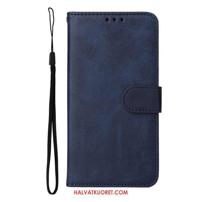 Kotelot Oneplus Nord 5 Puhelinkuoret Nahkaefekti Hihnalla