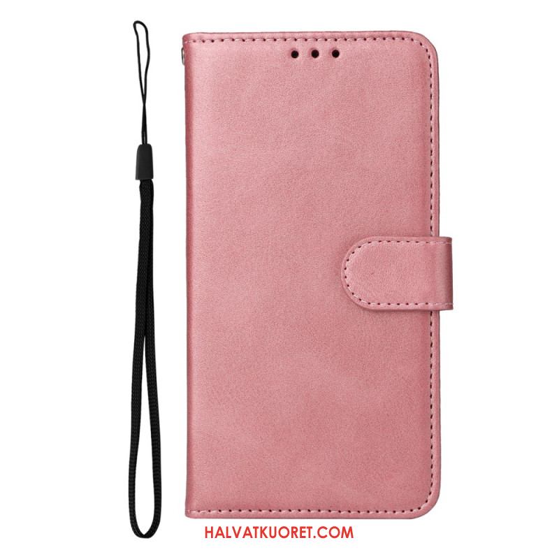 Kotelot Oneplus Nord 5 Puhelinkuoret Nahkaefekti Hihnalla