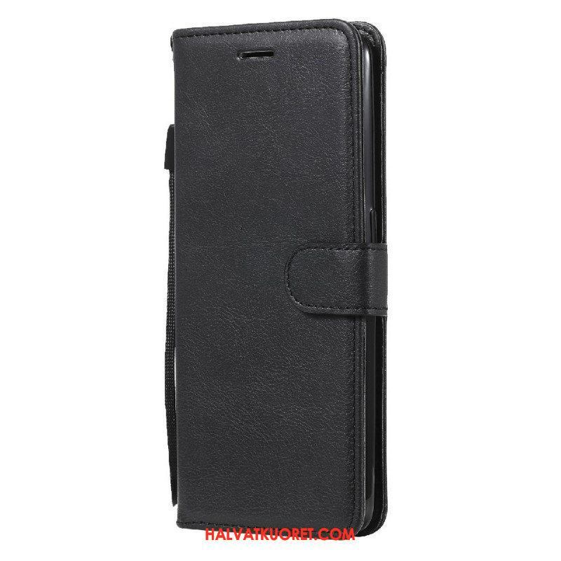 Kotelot Oppo A94 5G Keinonahkaa Hihnalla