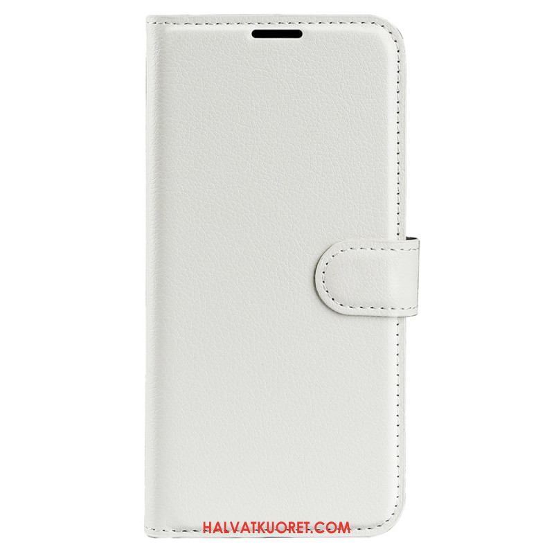 Kotelot Oppo A98 5g Puhelinkuoret Classic Litchi Faux Leather