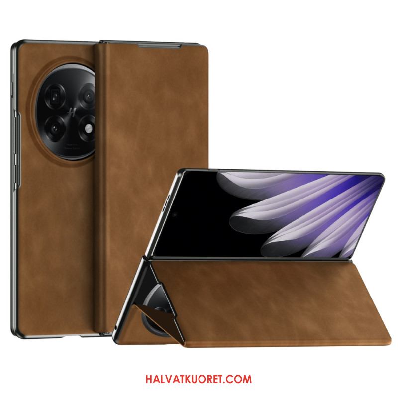 Kotelot Oppo Find N5 Nahkaefekti Suojakuori