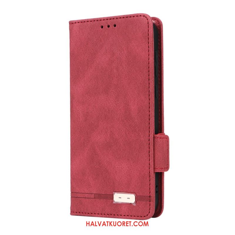 Kotelot Oppo Find X8 Vintage-mokkanahkaefekti