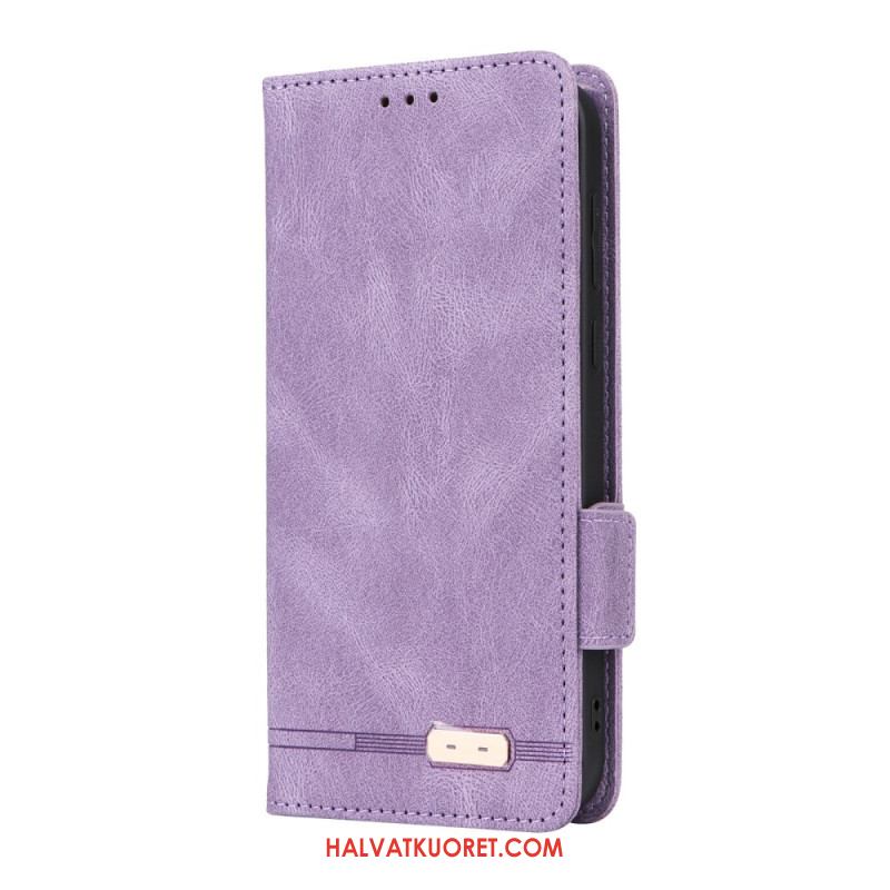 Kotelot Oppo Find X8 Vintage-mokkanahkaefekti