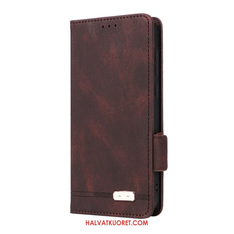 Kotelot Oppo Find X8 Vintage-mokkanahkaefekti