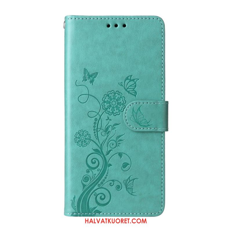 Kotelot Oppo Find X9 5g Perhoskukkakuvio Suojakuori