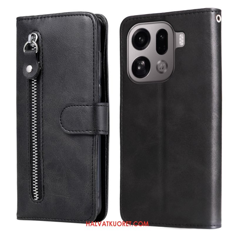 Kotelot Oppo Find X9 Pro 5g Vetoketjullinen Tasku