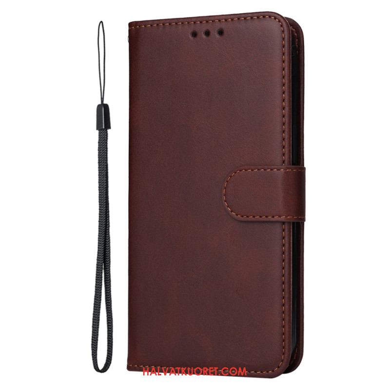 Kotelot Oppo Reno 13 Pro 5g Puhelinkuoret Yksinkertainen Tekonahkahihna