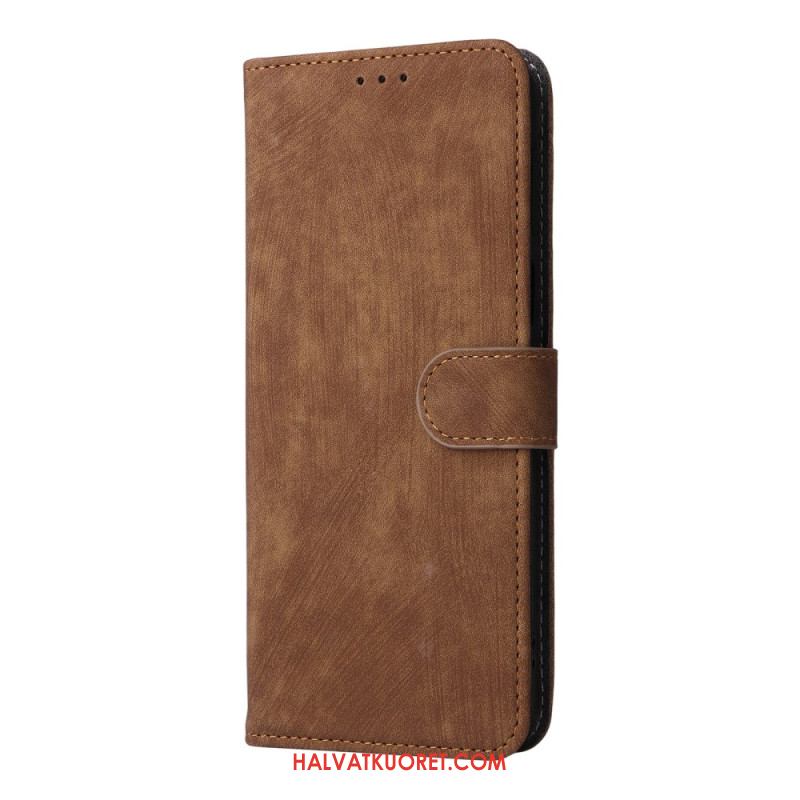 Kotelot Oppo Reno 14f 5g Rfid-suojattu Mokkanahkakuvio Hihnalla