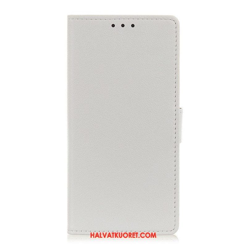 Kotelot Samsung Galaxy A13 5G / A04s Klassinen Nahkaefekti