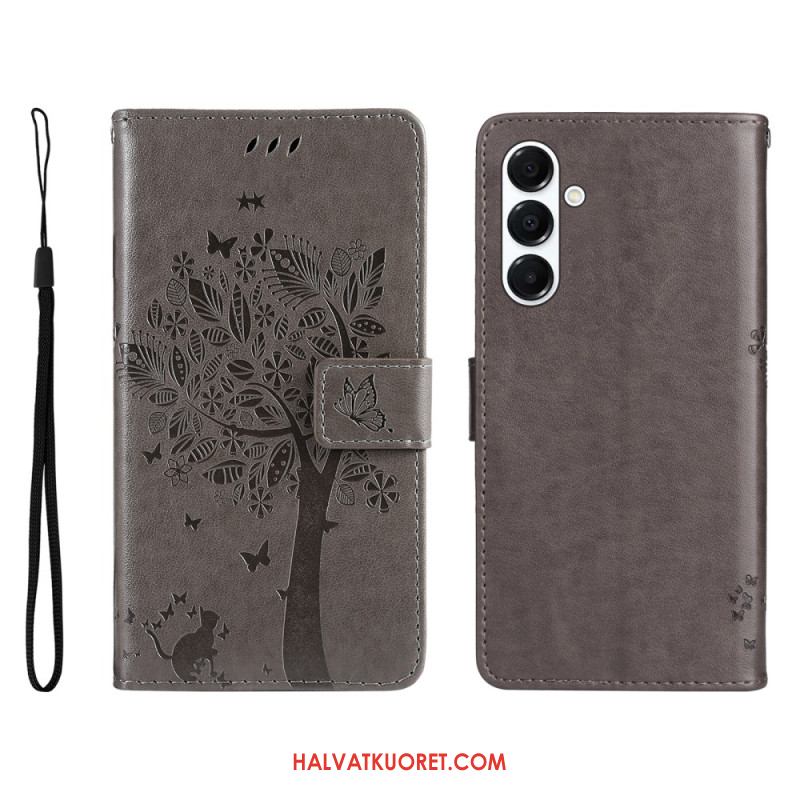 Kotelot Samsung Galaxy A17 4g / 5g Kissa Ja Puu Suojakuori