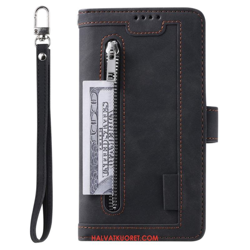 Kotelot Samsung Galaxy A17 4g / 5g Vintage-lompakko 9 Korttipaikalla Suojakuori