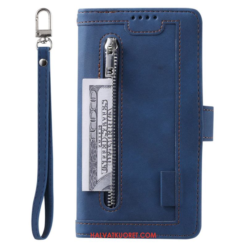 Kotelot Samsung Galaxy A17 4g / 5g Vintage-lompakko 9 Korttipaikalla Suojakuori