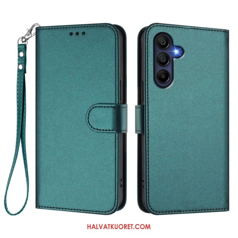 Kotelot Samsung Galaxy A17 4g / 5g Yksinkertainen Muotoilu Nauhalla