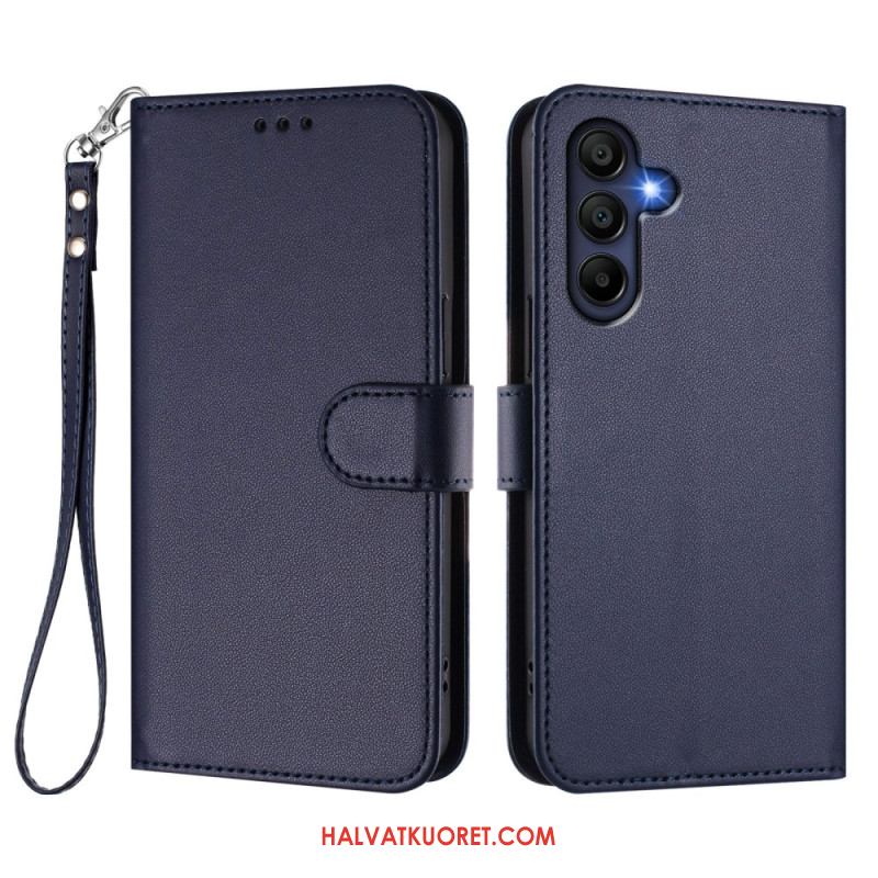 Kotelot Samsung Galaxy A17 4g / 5g Yksinkertainen Muotoilu Nauhalla