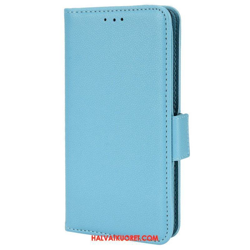 Kotelot Samsung Galaxy A51 5G Flap Double Uusia Värejä