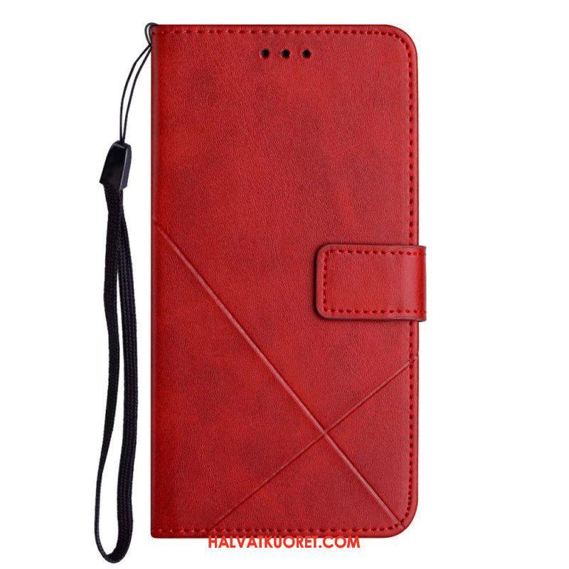 Kotelot Samsung Galaxy M12 / A12 X Design Geo Leather Style